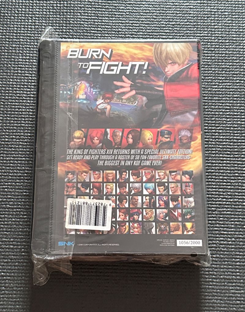 game ps4 king of fighters xiv ultimate edition collector