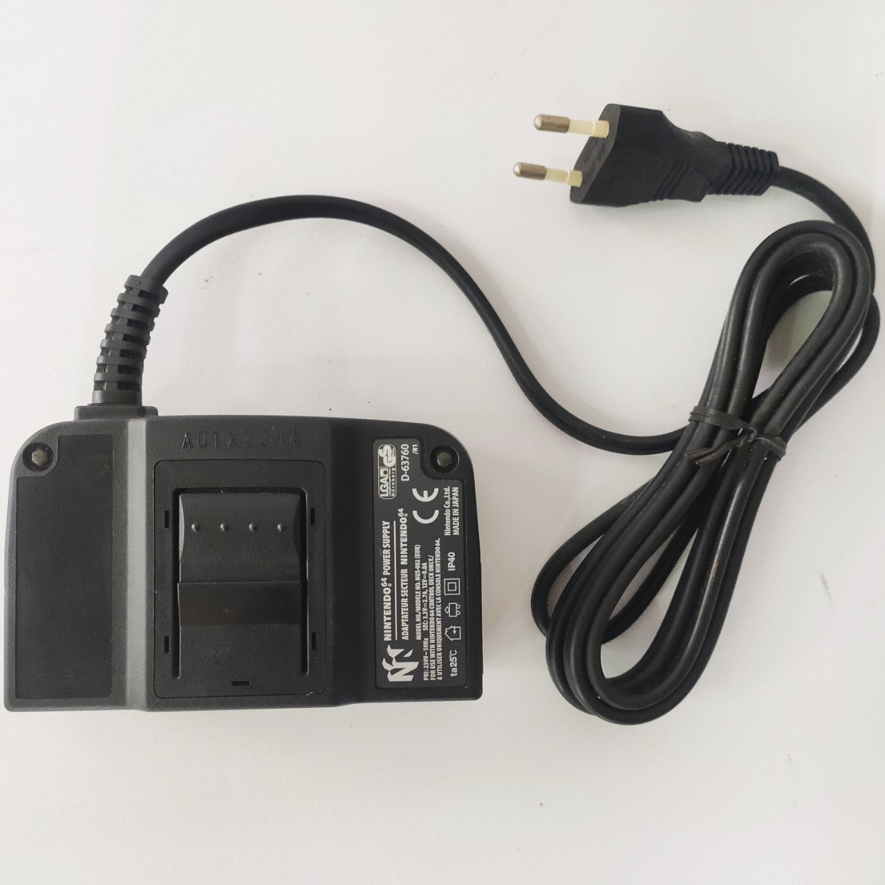Nintendo 64 N64 Charger Power Supply AC Adaptor [New old Stock]