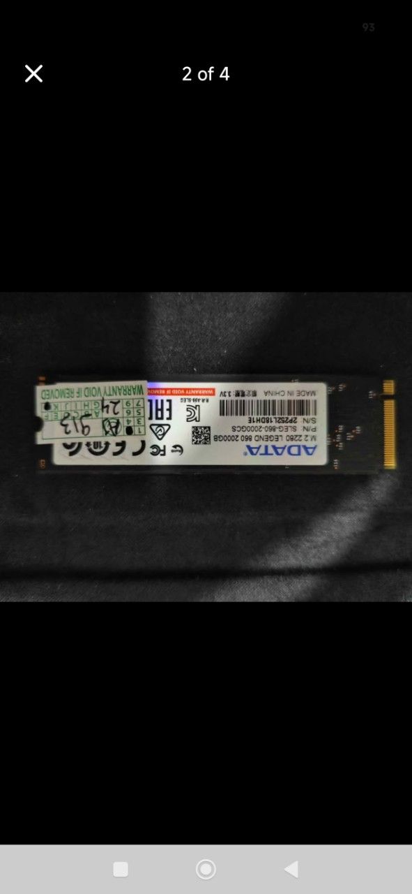 ADATA LEGEND 860 GEN4 2TB