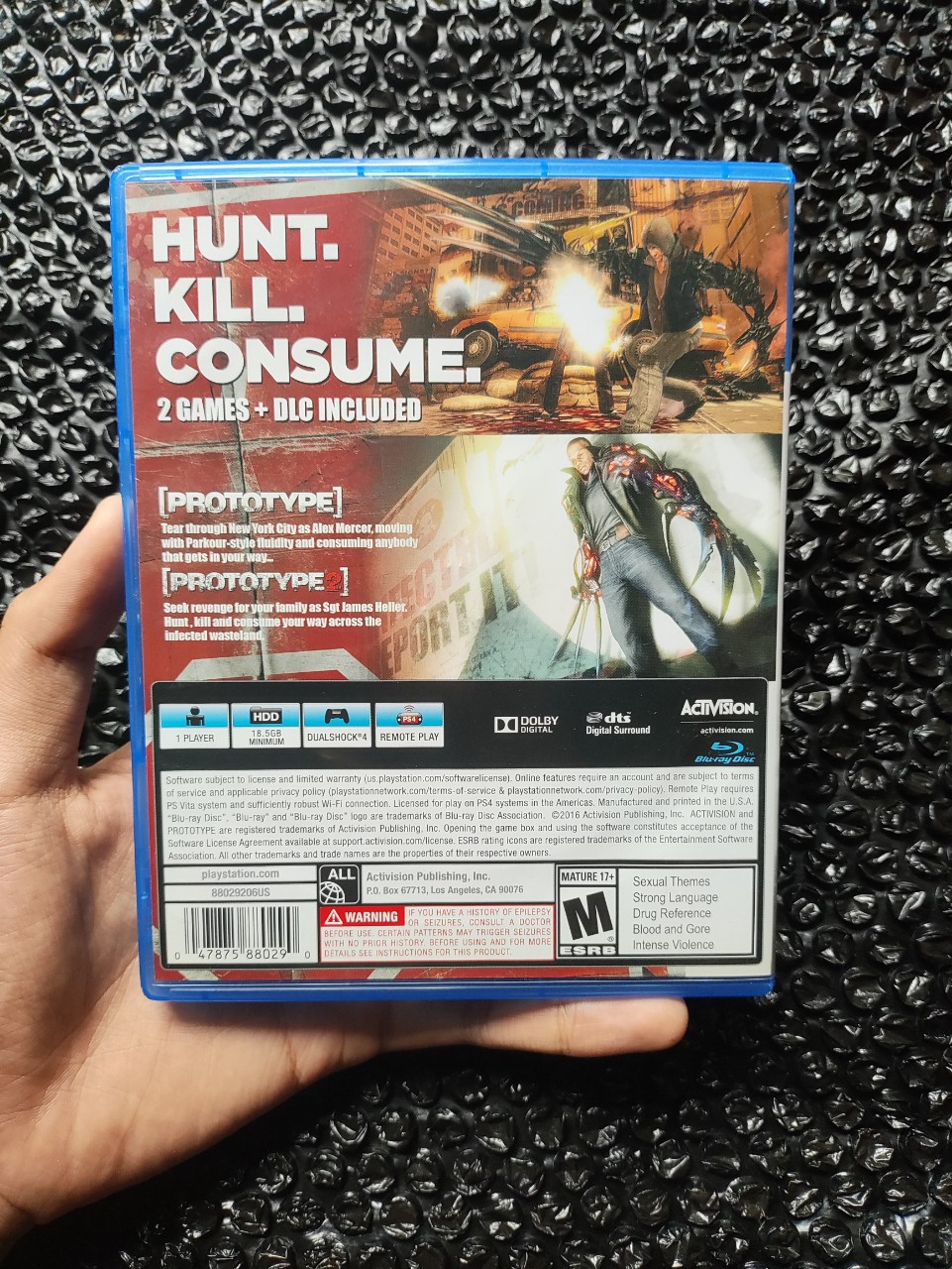 Prototype Bio Hazard Bundle ps4