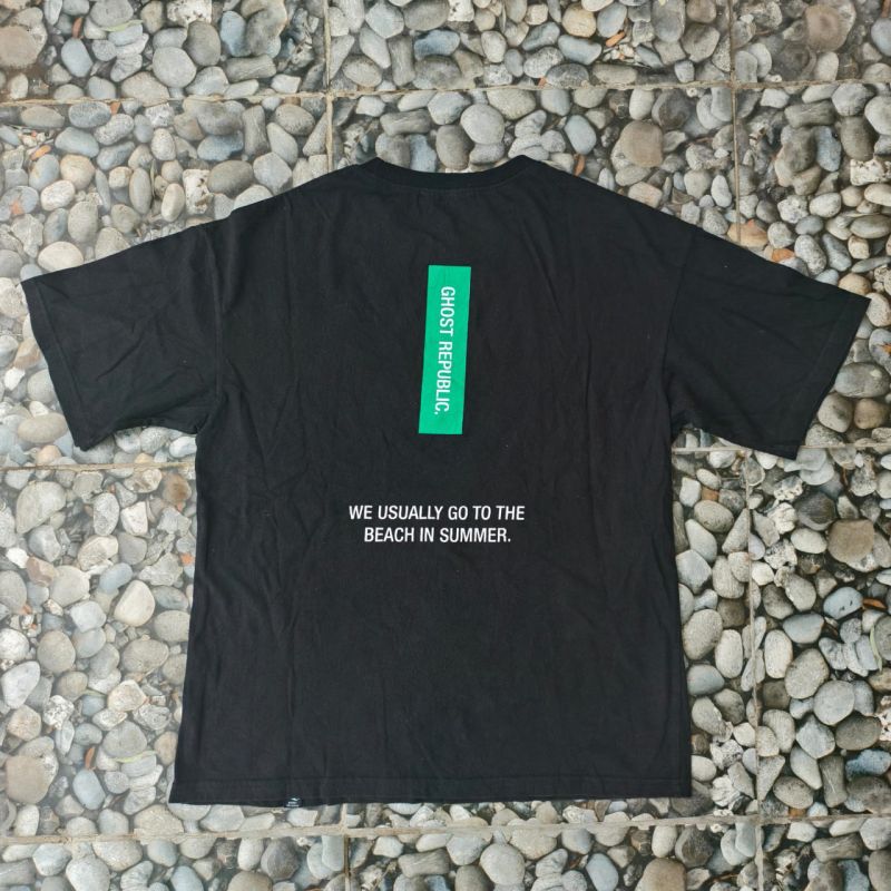 Kaos Ghost Republic Korea Hitam