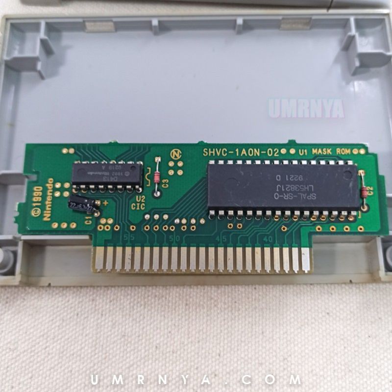 Kaset Game SNES Super R-Type Super Nintendo Entertainment System Cartridge Game Rtype R Type