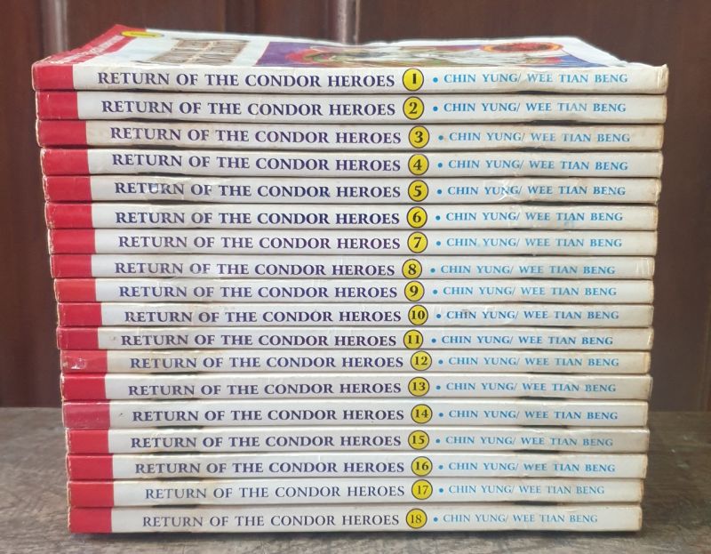 Komik Legend Of The Condor Heroes+Return Condor Heroes+Hina Kelana Tamat Semua. Lukman Ariwibowo