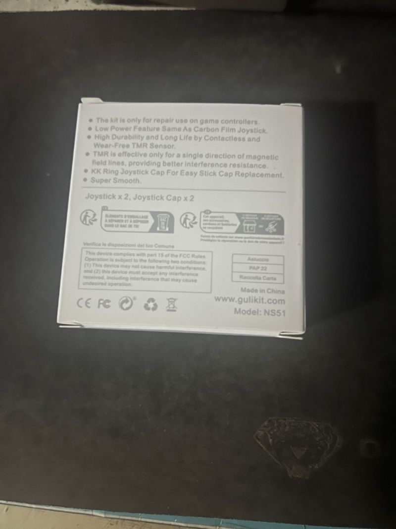 Gulikit TMR Electromagnetic Joystick DualSense PS5