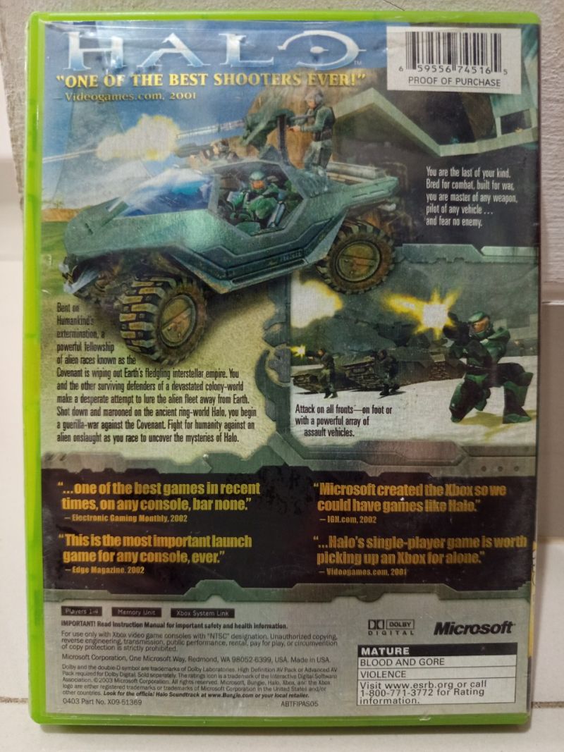 Halo Combat Evolved (Xbox)